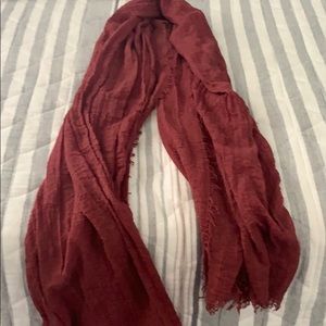 Cute red scarf-only worn a couple of times